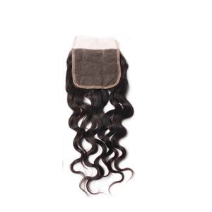 5x5 inch lace closure, Natural wave.